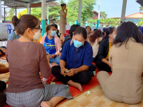 กิจกรรมทำดอกไม้จันทน์