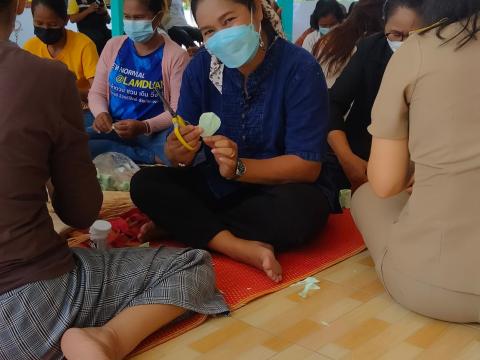 กิจกรรมทำดอกไม้จันทน์