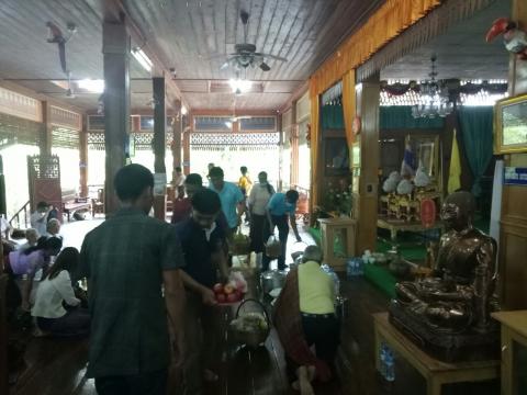 กิจกรรมเข้าวัด ทำบุญ ฟังธรรม วัดลำดวน