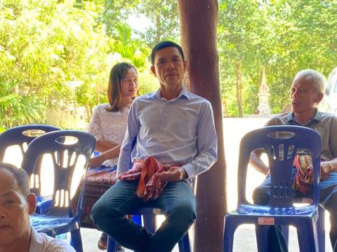 เข้าวัดฟังธรรมช่วงเข้าพรรษา2563 วัดแสลงพัน