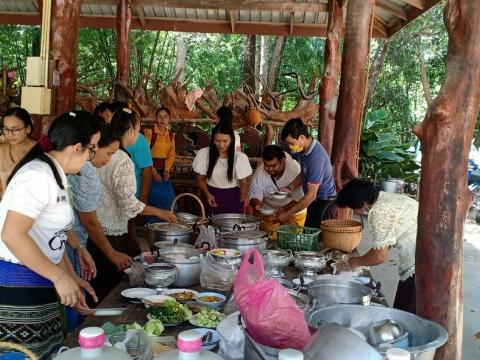 เข้าวัดฟังธรรมช่วงเข้าพรรษา2563 วัดแสลงพัน