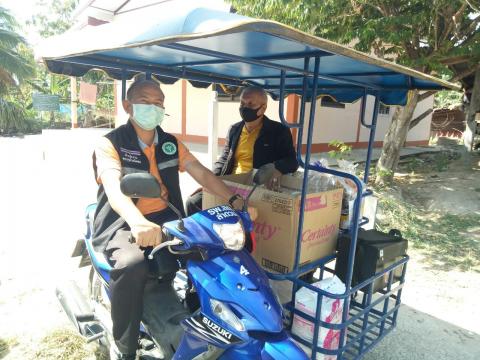 28 มกราคม 2564 เยี่ยมเพื่อเป็นขวัญและกำลังใจกับผู้มีภาวะพึ่งพิง