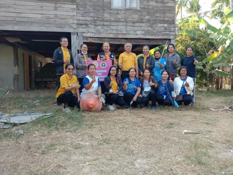 28 มกราคม 2564 เยี่ยมเพื่อเป็นขวัญและกำลังใจกับผู้มีภาวะพึ่งพิง