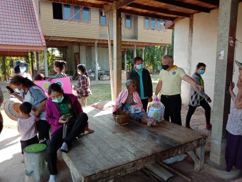 29 มกราคม 2564 เยี่ยมผู้มีภาวะพึ่งพิง 24 ราย
