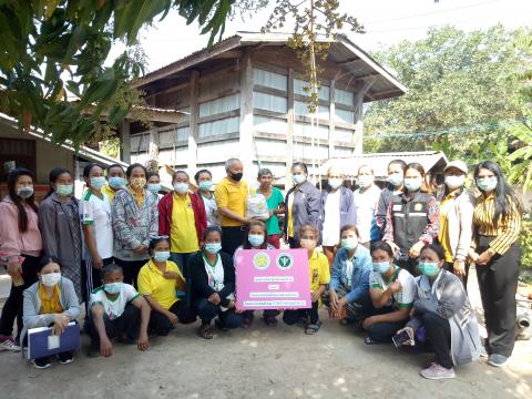 4 กุมภาพันธ์ 2564 เยี่ยมผู้มีภาวะพึ่งพิง 28 ราย