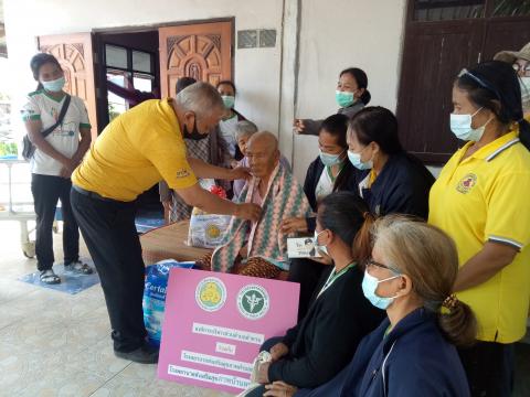 4 กุมภาพันธ์ 2564 เยี่ยมผู้มีภาวะพึ่งพิง 28 ราย