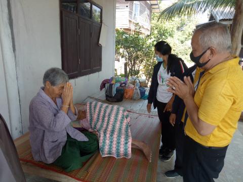 4 กุมภาพันธ์ 2564 เยี่ยมผู้มีภาวะพึ่งพิง 28 ราย