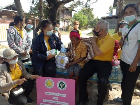 4 กุมภาพันธ์ 2564 เยี่ยมผู้มีภาวะพึ่งพิง 28 ราย