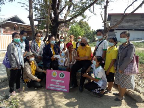 4 กุมภาพันธ์ 2564 เยี่ยมผู้มีภาวะพึ่งพิง 28 ราย