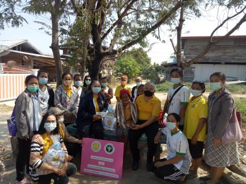 4 กุมภาพันธ์ 2564 เยี่ยมผู้มีภาวะพึ่งพิง 28 ราย