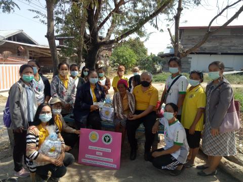 4 กุมภาพันธ์ 2564 เยี่ยมผู้มีภาวะพึ่งพิง 28 ราย