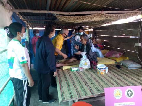 4 กุมภาพันธ์ 2564 เยี่ยมผู้มีภาวะพึ่งพิง 28 ราย