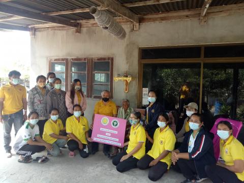4 กุมภาพันธ์ 2564 เยี่ยมผู้มีภาวะพึ่งพิง 28 ราย