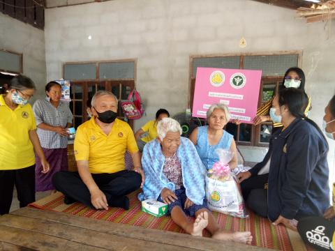 4 กุมภาพันธ์ 2564 เยี่ยมผู้มีภาวะพึ่งพิง 28 ราย