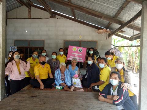 4 กุมภาพันธ์ 2564 เยี่ยมผู้มีภาวะพึ่งพิง 28 ราย