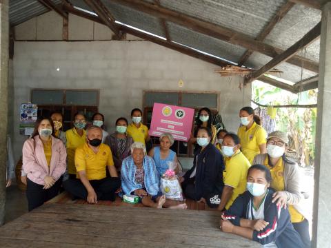 4 กุมภาพันธ์ 2564 เยี่ยมผู้มีภาวะพึ่งพิง 28 ราย