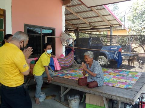 4 กุมภาพันธ์ 2564 เยี่ยมผู้มีภาวะพึ่งพิง 28 ราย