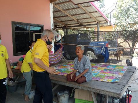 4 กุมภาพันธ์ 2564 เยี่ยมผู้มีภาวะพึ่งพิง 28 ราย