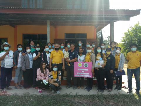 4 กุมภาพันธ์ 2564 เยี่ยมผู้มีภาวะพึ่งพิง 28 ราย