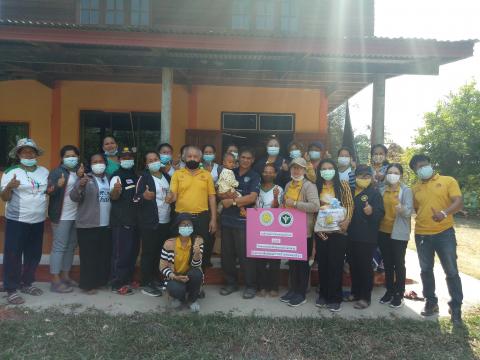 4 กุมภาพันธ์ 2564 เยี่ยมผู้มีภาวะพึ่งพิง 28 ราย