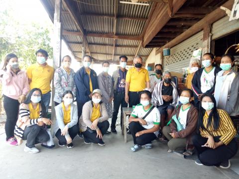 4 กุมภาพันธ์ 2564 เยี่ยมผู้มีภาวะพึ่งพิง 28 ราย