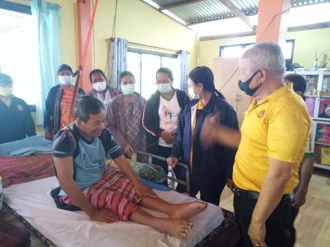 4 กุมภาพันธ์ 2564 เยี่ยมผู้มีภาวะพึ่งพิง 28 ราย