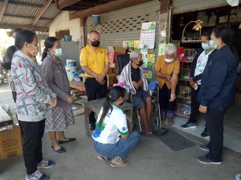 4 กุมภาพันธ์ 2564 เยี่ยมผู้มีภาวะพึ่งพิง 28 ราย