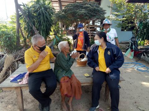 4 กุมภาพันธ์ 2564 เยี่ยมผู้มีภาวะพึ่งพิง 28 ราย