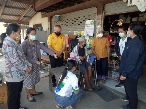 4 กุมภาพันธ์ 2564 เยี่ยมผู้มีภาวะพึ่งพิง 28 ราย
