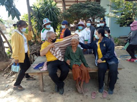 4 กุมภาพันธ์ 2564 เยี่ยมผู้มีภาวะพึ่งพิง 28 ราย