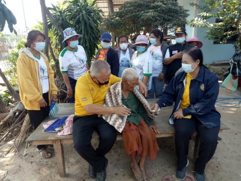 4 กุมภาพันธ์ 2564 เยี่ยมผู้มีภาวะพึ่งพิง 28 ราย