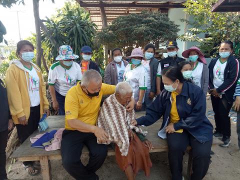4 กุมภาพันธ์ 2564 เยี่ยมผู้มีภาวะพึ่งพิง 28 ราย