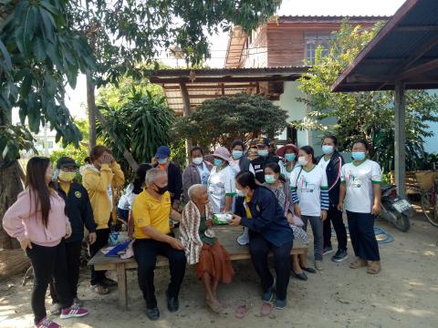 4 กุมภาพันธ์ 2564 เยี่ยมผู้มีภาวะพึ่งพิง 28 ราย
