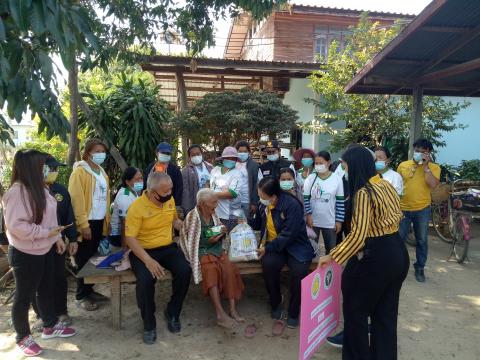 4 กุมภาพันธ์ 2564 เยี่ยมผู้มีภาวะพึ่งพิง 28 ราย