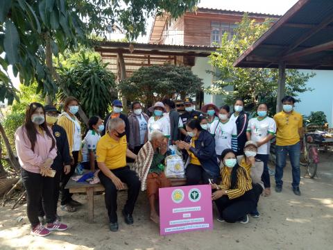 4 กุมภาพันธ์ 2564 เยี่ยมผู้มีภาวะพึ่งพิง 28 ราย