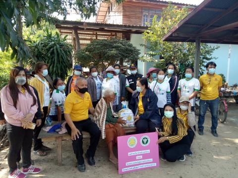 4 กุมภาพันธ์ 2564 เยี่ยมผู้มีภาวะพึ่งพิง 28 ราย