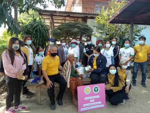 4 กุมภาพันธ์ 2564 เยี่ยมผู้มีภาวะพึ่งพิง 28 ราย