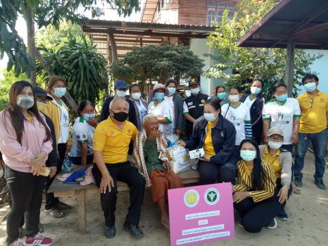 4 กุมภาพันธ์ 2564 เยี่ยมผู้มีภาวะพึ่งพิง 28 ราย