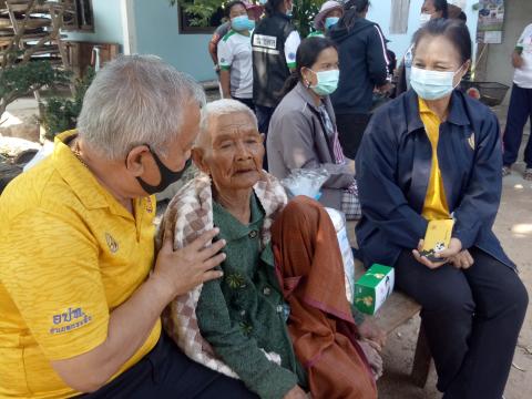 4 กุมภาพันธ์ 2564 เยี่ยมผู้มีภาวะพึ่งพิง 28 ราย