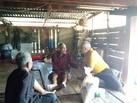 4 กุมภาพันธ์ 2564 เยี่ยมผู้มีภาวะพึ่งพิง 28 ราย