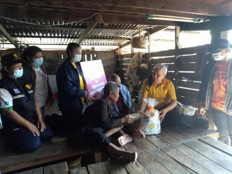 4 กุมภาพันธ์ 2564 เยี่ยมผู้มีภาวะพึ่งพิง 28 ราย