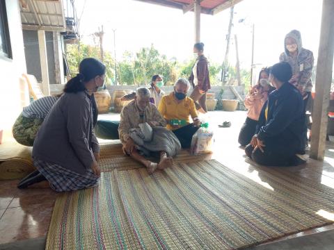 4 กุมภาพันธ์ 2564 เยี่ยมผู้มีภาวะพึ่งพิง 28 ราย