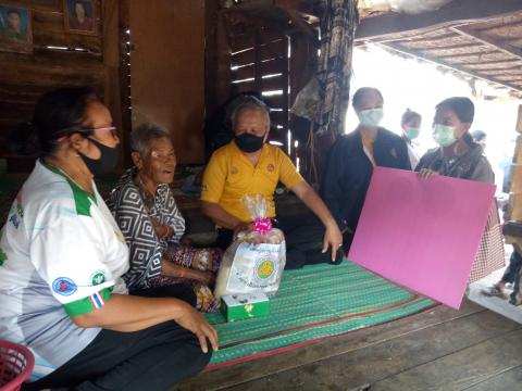 4 กุมภาพันธ์ 2564 เยี่ยมผู้มีภาวะพึ่งพิง 28 ราย