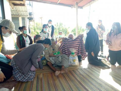 4 กุมภาพันธ์ 2564 เยี่ยมผู้มีภาวะพึ่งพิง 28 ราย