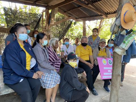 4 กุมภาพันธ์ 2564 เยี่ยมผู้มีภาวะพึ่งพิง 28 ราย