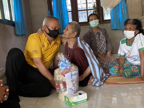 4 กุมภาพันธ์ 2564 เยี่ยมผู้มีภาวะพึ่งพิง 28 ราย