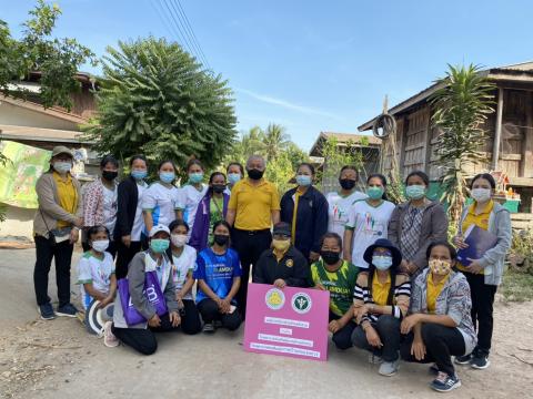 4 กุมภาพันธ์ 2564 เยี่ยมผู้มีภาวะพึ่งพิง 28 ราย