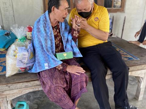 4 กุมภาพันธ์ 2564 เยี่ยมผู้มีภาวะพึ่งพิง 28 ราย