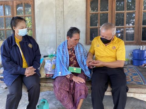 4 กุมภาพันธ์ 2564 เยี่ยมผู้มีภาวะพึ่งพิง 28 ราย
