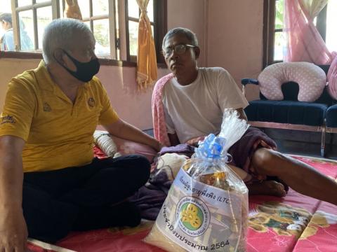 4 กุมภาพันธ์ 2564 เยี่ยมผู้มีภาวะพึ่งพิง 28 ราย